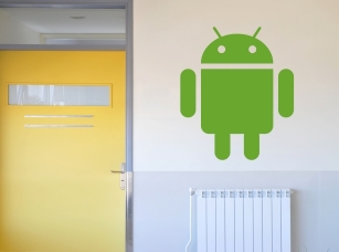 Android samolepka na zeď