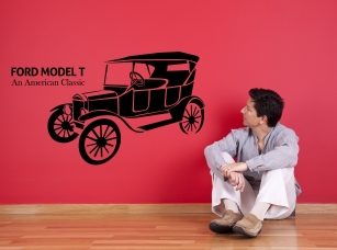 Ford Model T samolepka na zeď