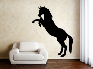 Divoký kůň samolepka na zeď